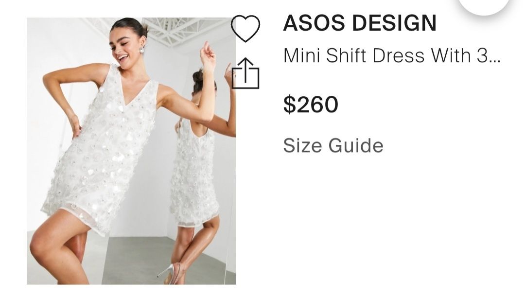 Asos дамска рокля,страхотна,кристални цветя