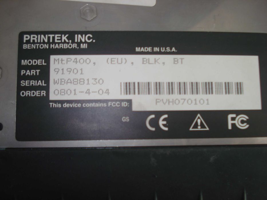 Imprimanta portabila PRINTEK MOBILE MtP400 cu acumulator si husa
