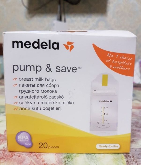 Пакеты для сбора грудного молока