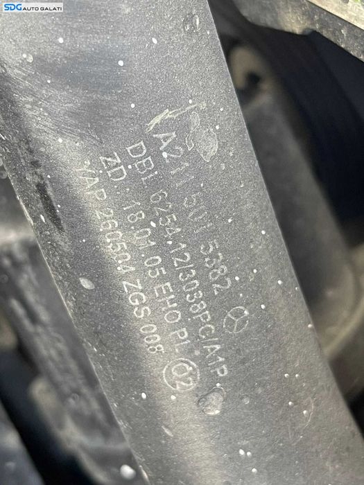 Furtun Conducta Radiator Apa Antigel Motor Mercedes CLS C219 W219 CLS320 CLS350 3.0 CDI V6 2004 - 2010 Cod A2115015382 [C0272]