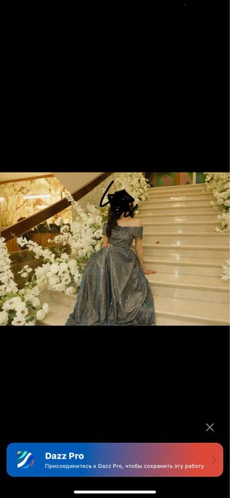 выпускное платье блестящее