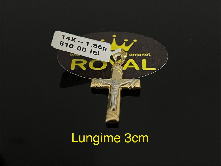 Bijuteria Royal CB : Pandant aur nou 14k 1,36gr