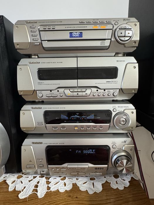 Vand/schimb mini combina Technics SL-DV 280, argintie