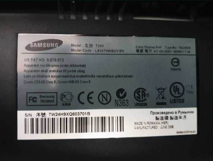 Монитор Samsung T240 24 "