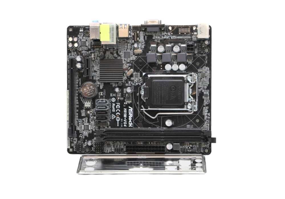 LGA 1150 ASRock H81M-VG4  2x DDR3