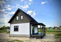Vând case modulare pe structură metalică