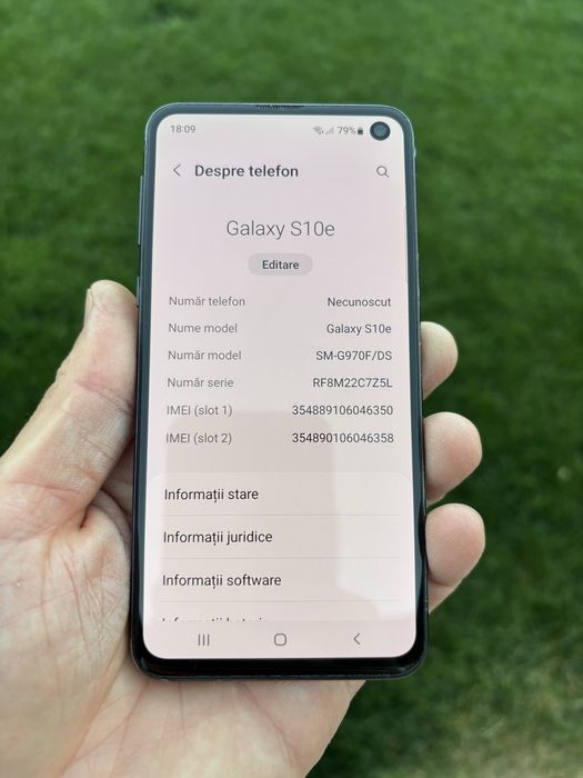 Samsung S10e G970 perfect functional original 6GB RAM 128GB ROM