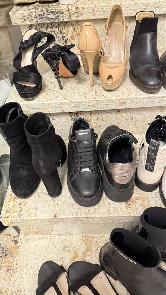 Обувки Baldinini Armani Hogan Cavalli Guess Gant Casadei