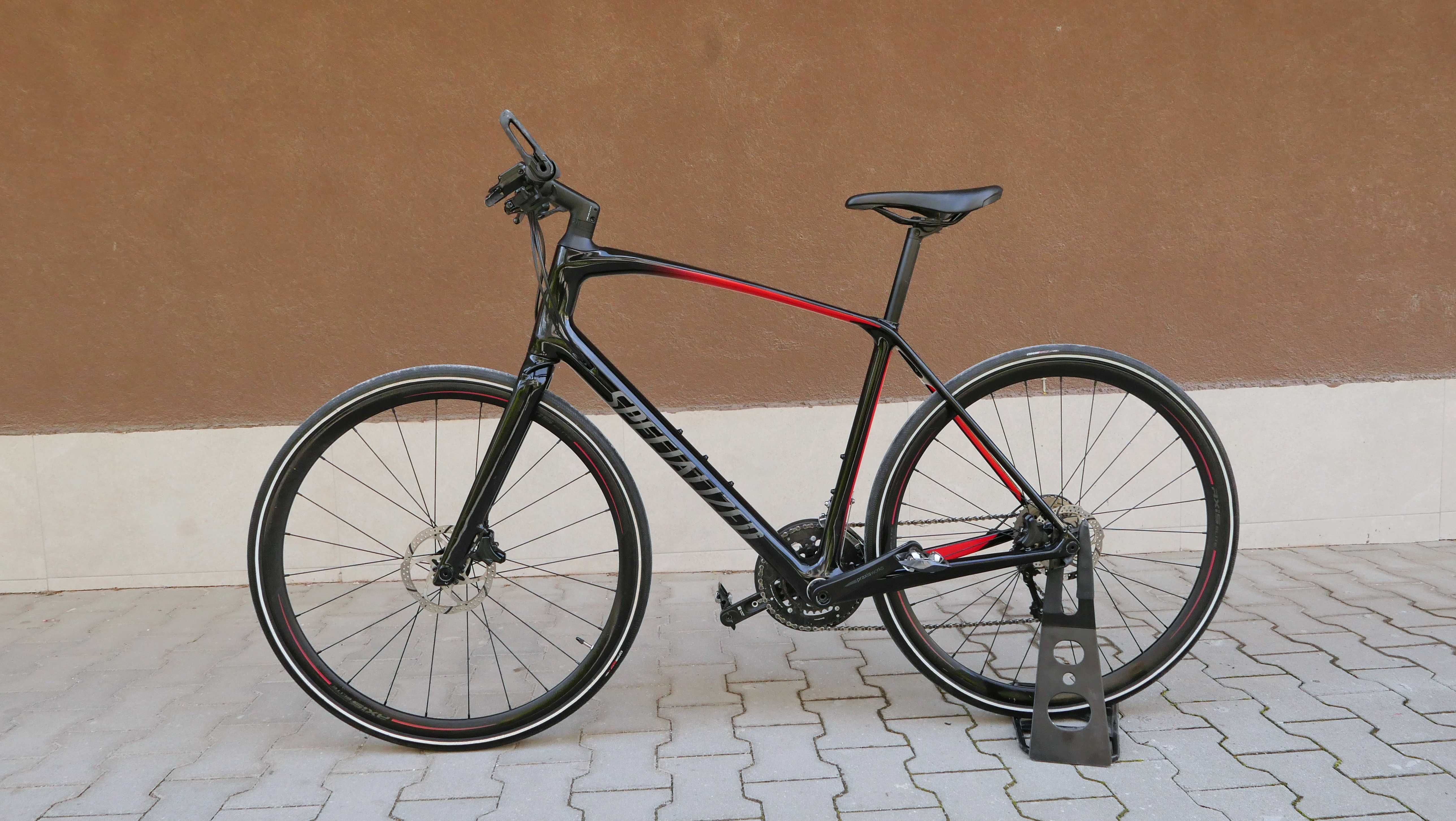 Specialized Sirrus Elite, 28, Карбон, 9 кг., 2x 10 MicroShift, Tiagra