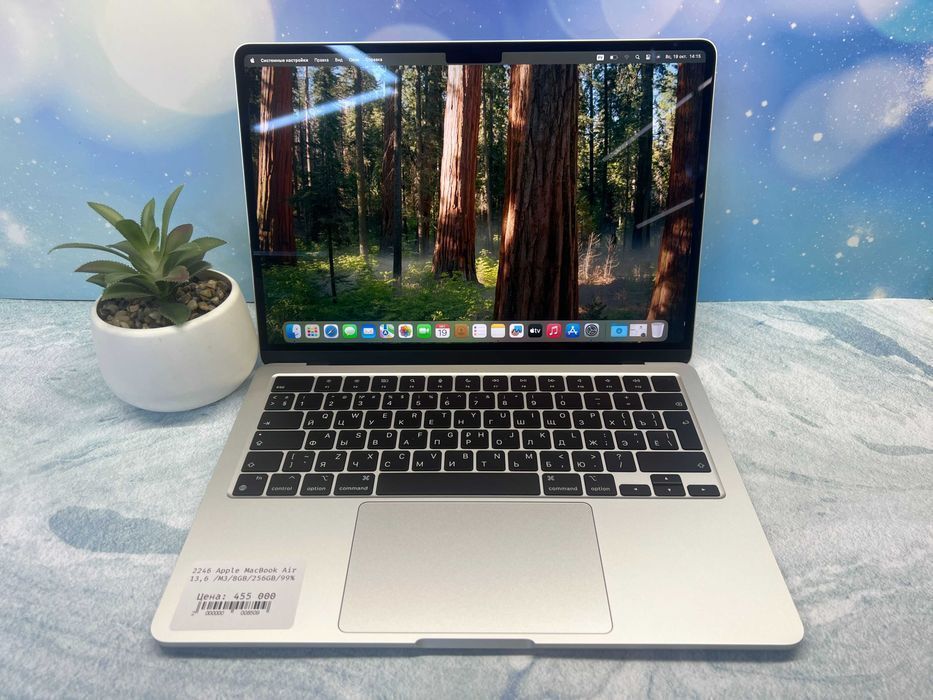 Ноутбук бизнес класса Apple MacBook Air 13,6 /M3/8GB/256GB/99%