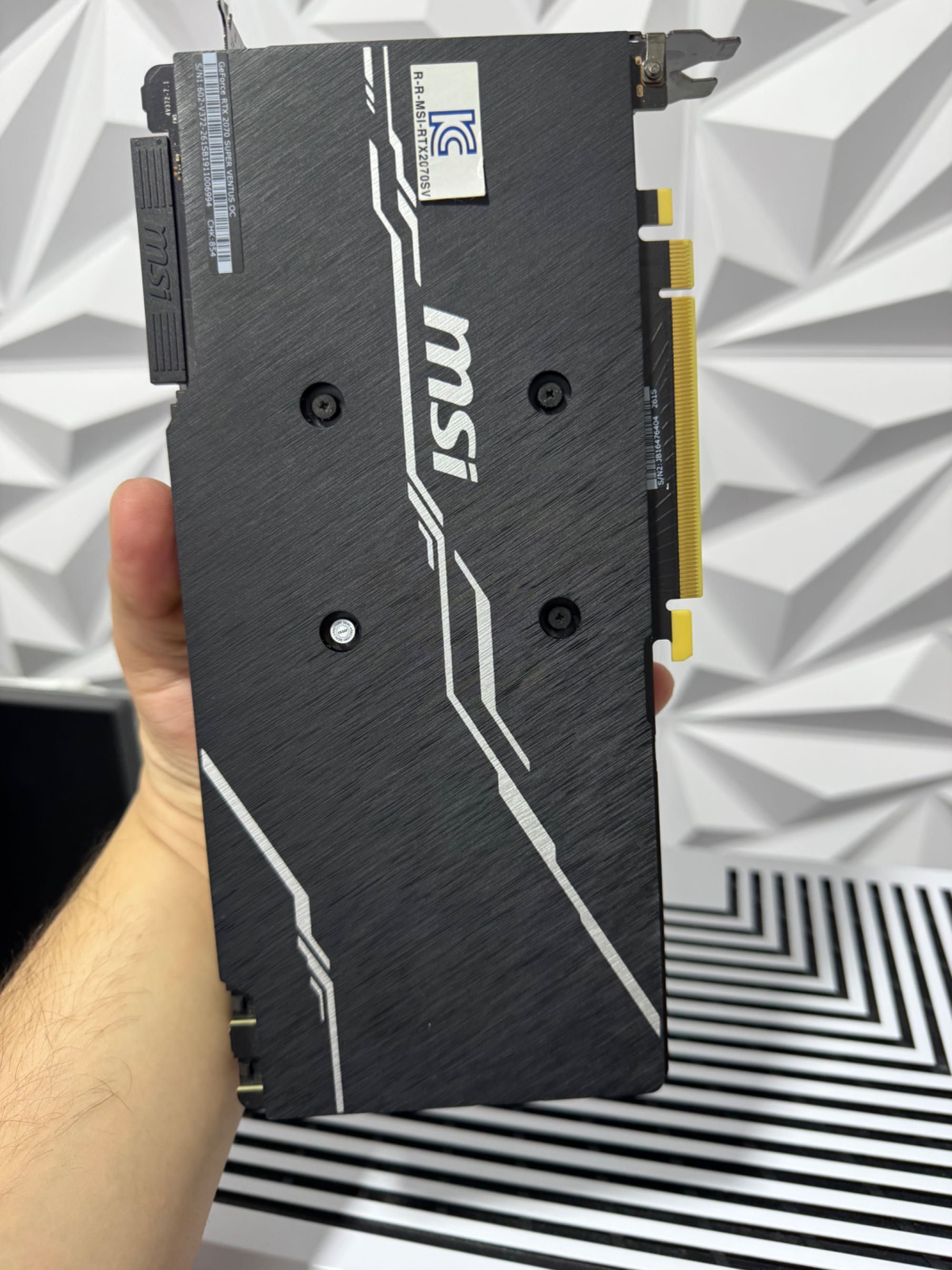 Msi ventus rtx 2070 super 8gb holati yengide