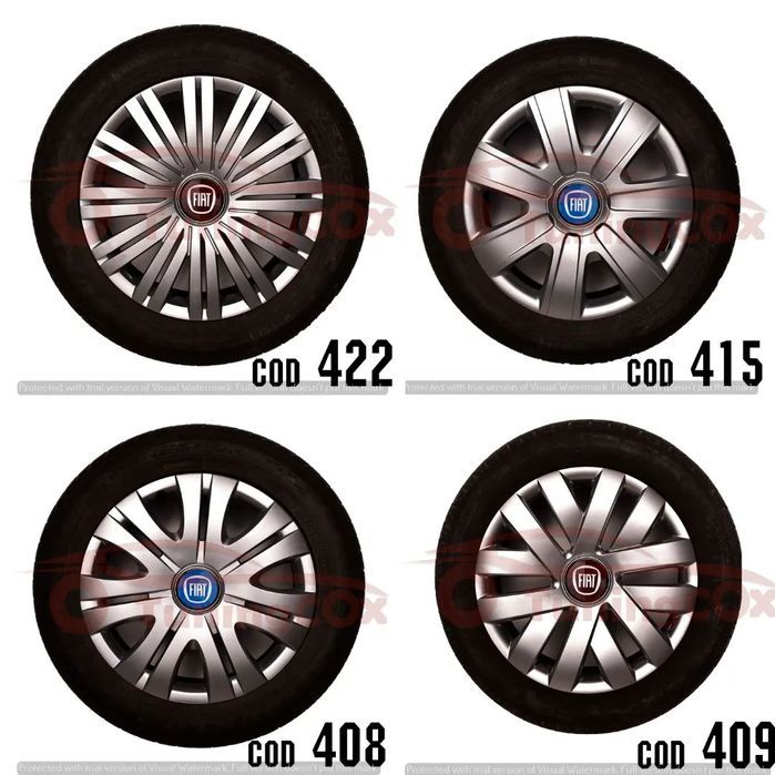 capace roti fiat r16 la set de 4 buc,capace janata aliaj