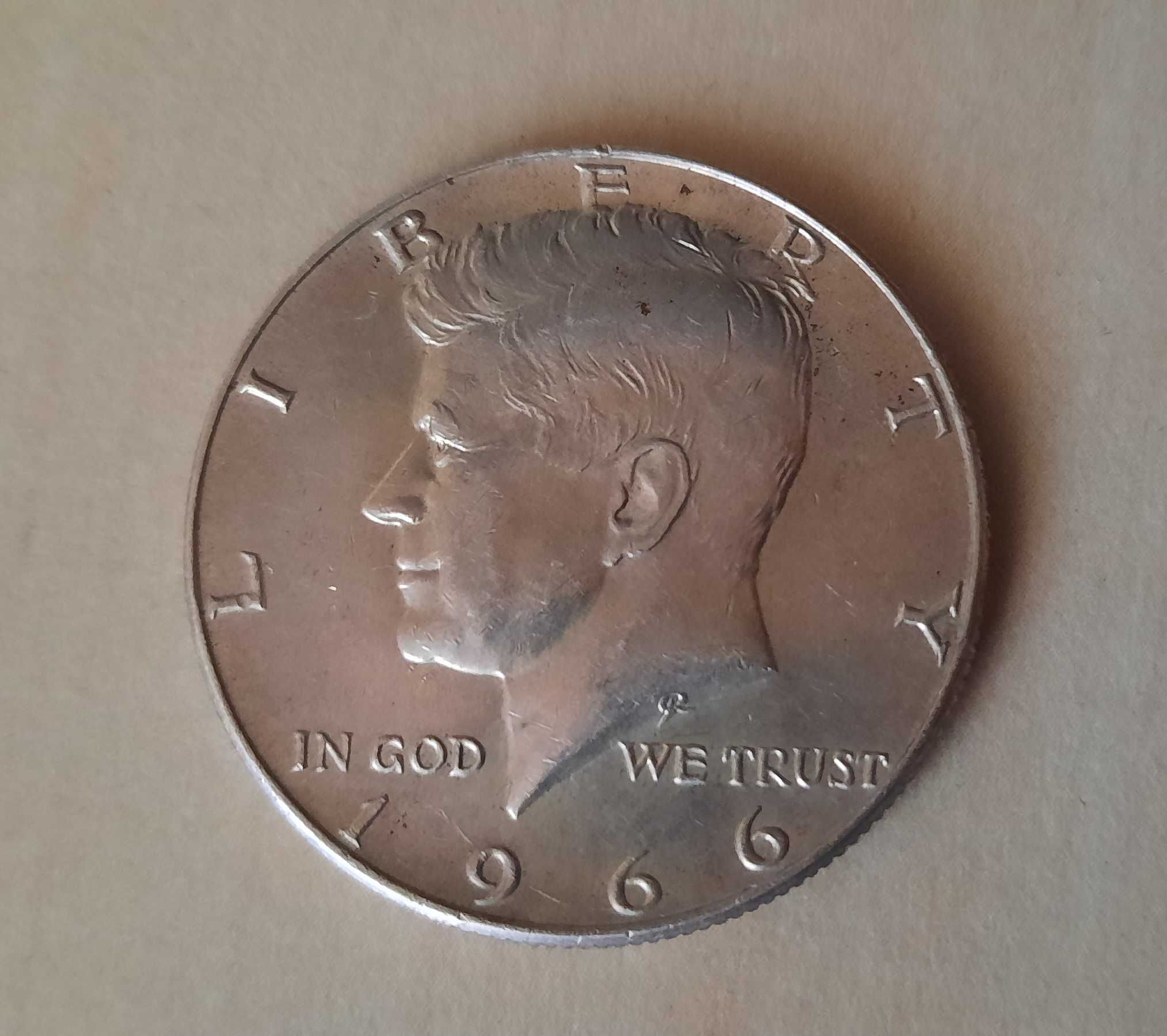 Half Dollar Kennedy 1966