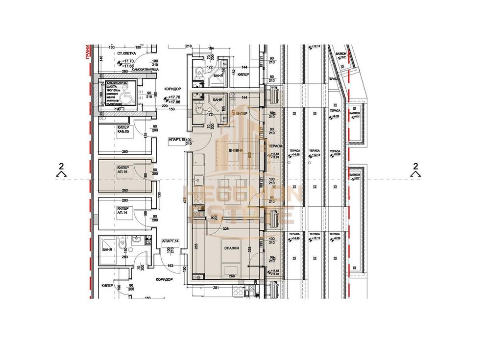 Продава се Двустаен апартамент в Варна, Левски - 60 кв.м за 1947 €/кв.м - Снимка #1