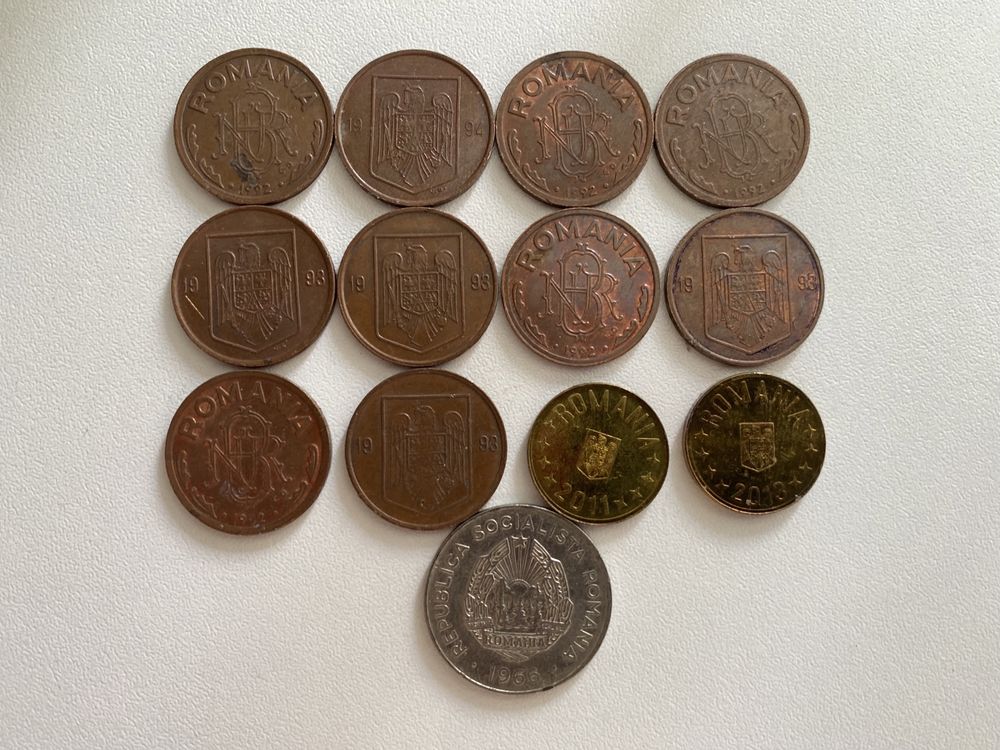 Monede vechi România + alte țări