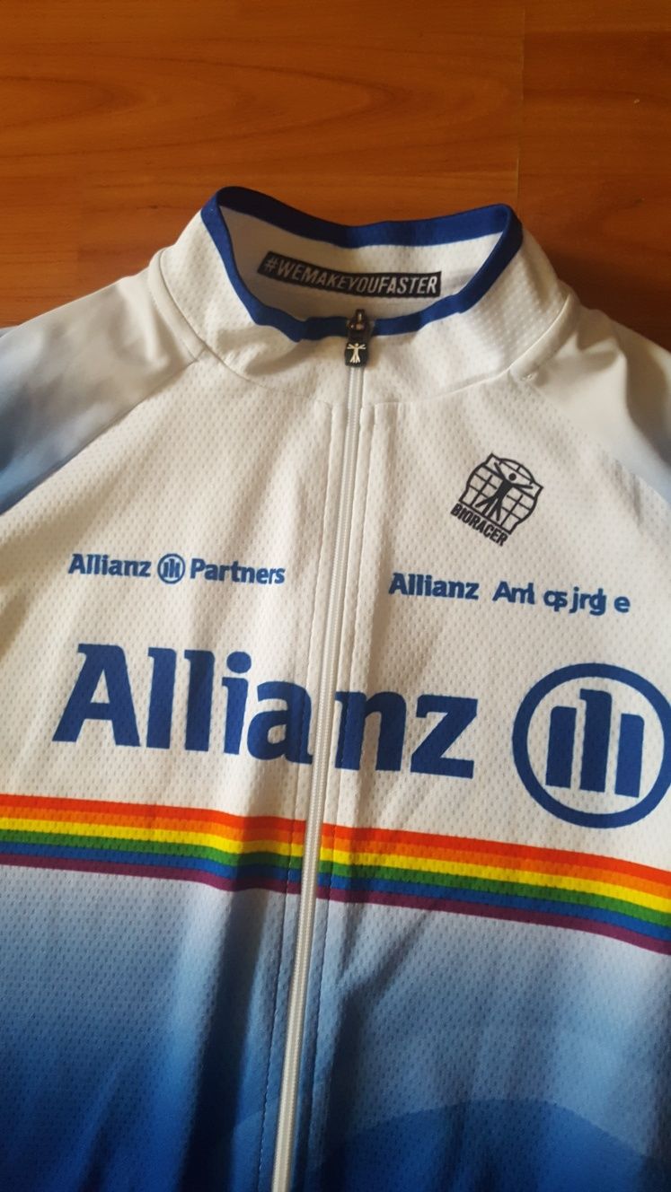 Tricou ciclism damă BIORACER, mărimea M