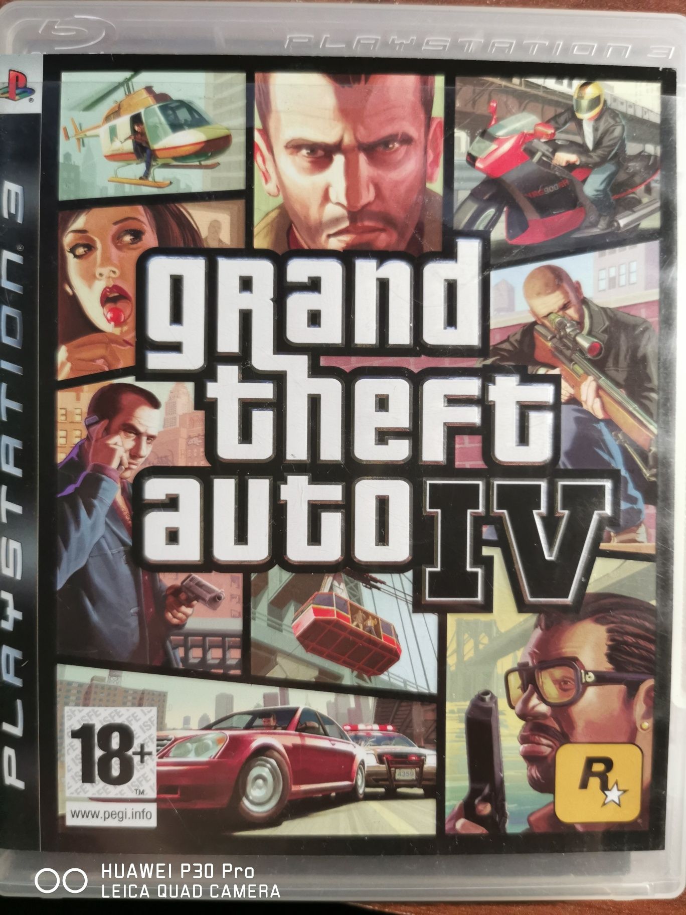 Grand Theft Auto 4 cu harta sony ps3