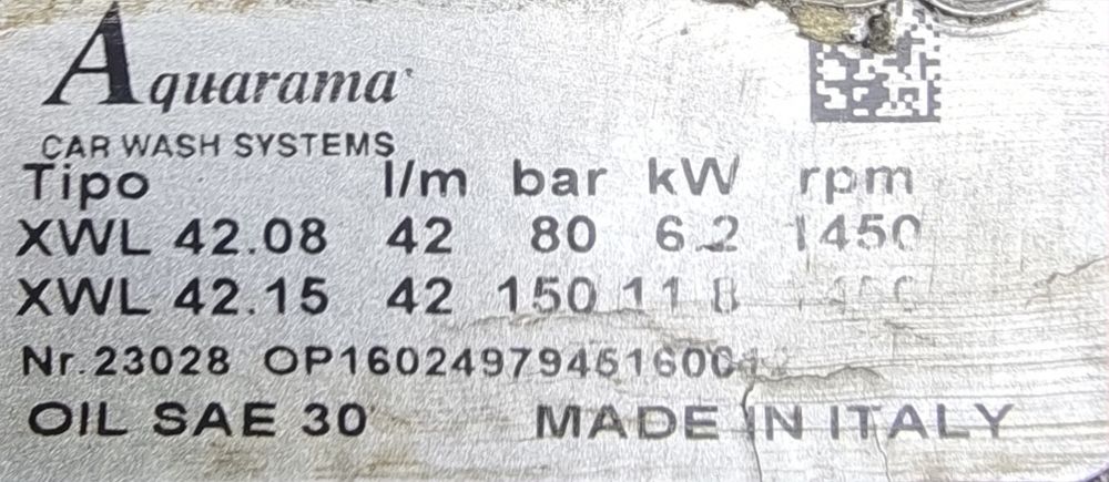 Pompa presiune spalatorie italia