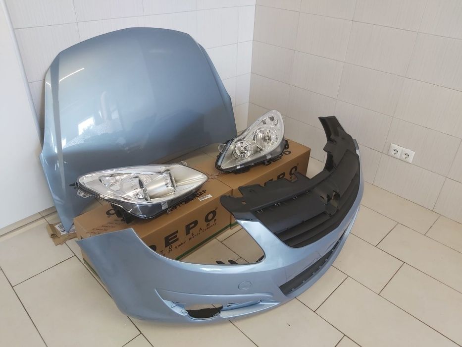 Pachet Capota Fata+Bara Fata+Faruri Opel Corsa D 06-11 (4MU)