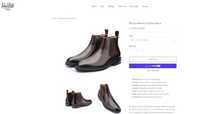 GHETE John White Chelsea Boot