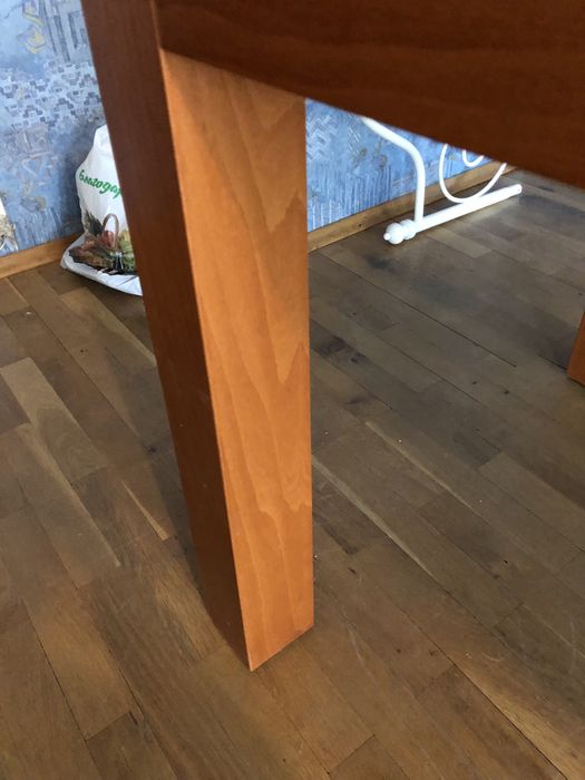 Трапезна маса разтегателна пдч имитация дърво 131 х 80,5 h-76