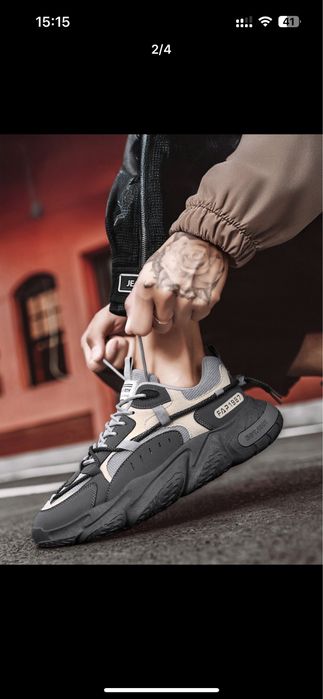 Мужские кроссовки, маломерят на 1 размер, 39-44