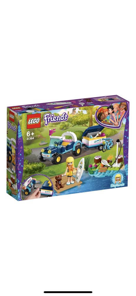 Lego Friends 41364 Vehiculul cu remorca al Stephaniei