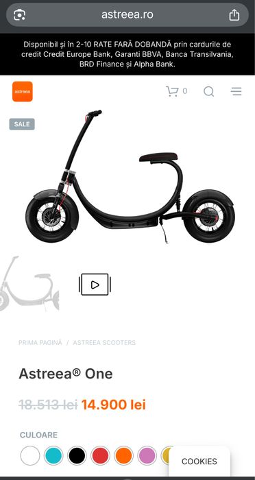 Scuter Electric Astreea One