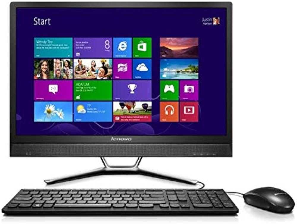 Lenovo AIO IdeaCentre C470 22" Intel Core i3-4005U 4GB Ddr3 Nvidia 1TB