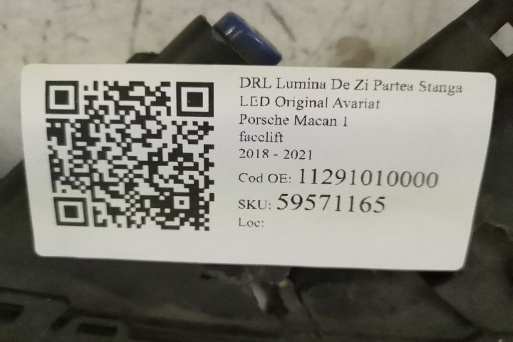 Порше Макан / Porsche Macan DRL дневна светлина ляв LED оригинален пов