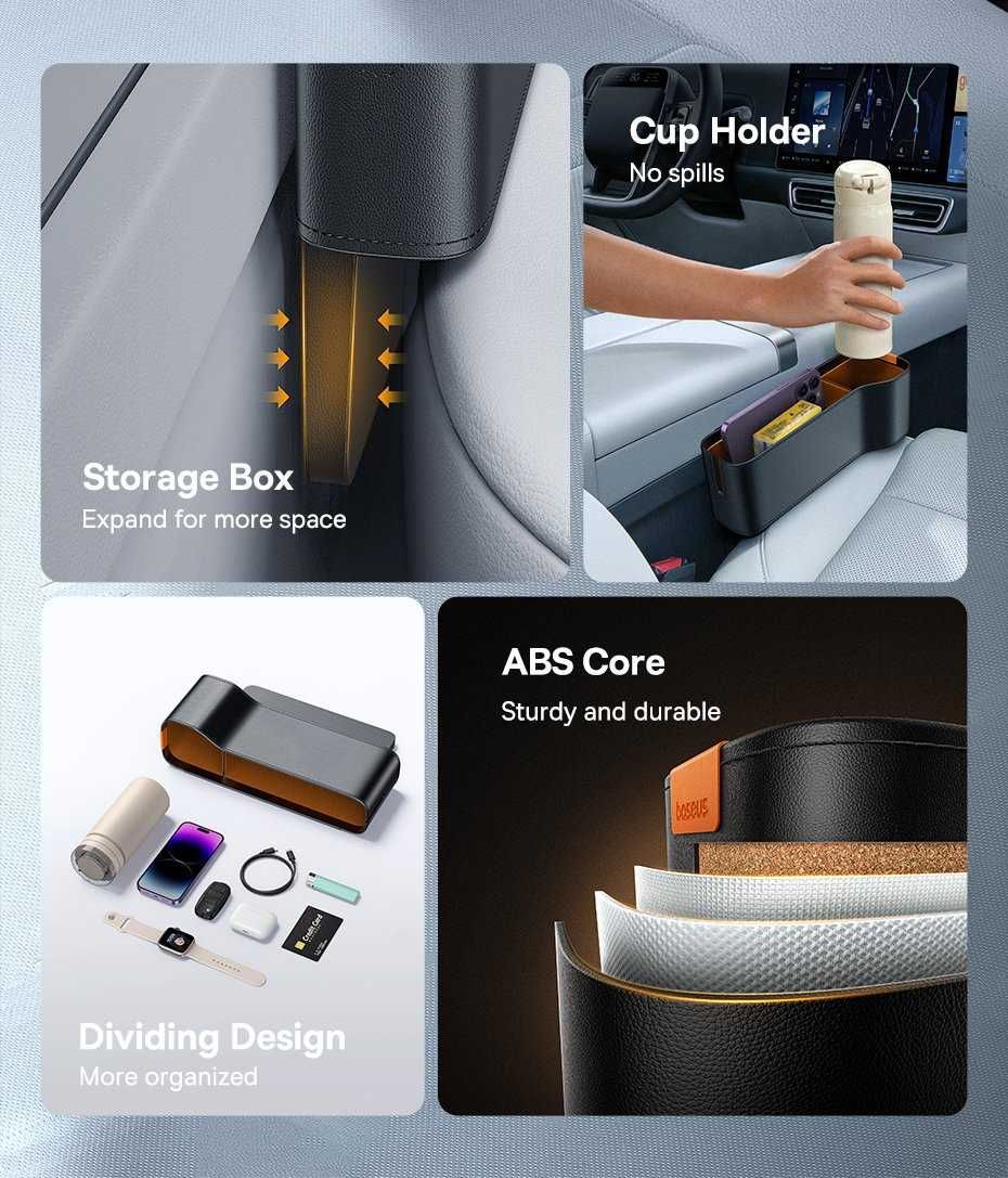 Baseus Car Organize Easy — универсальный органайзер для авто. Доставка