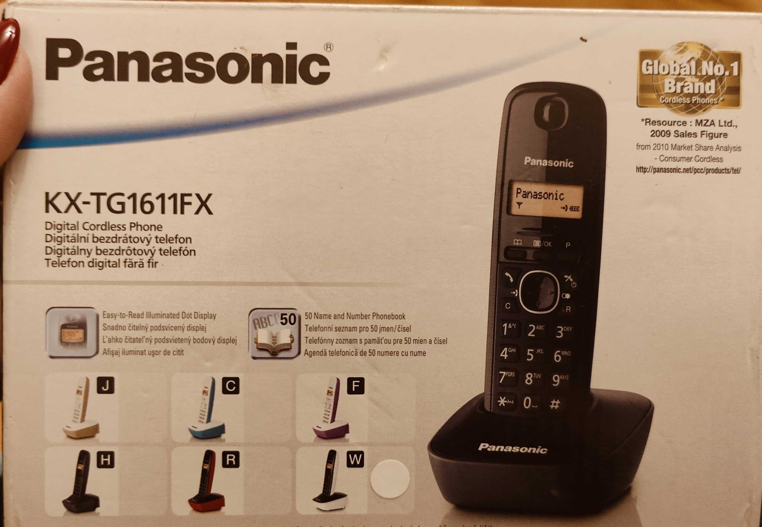 Безжичен DECT телефон Panasonic