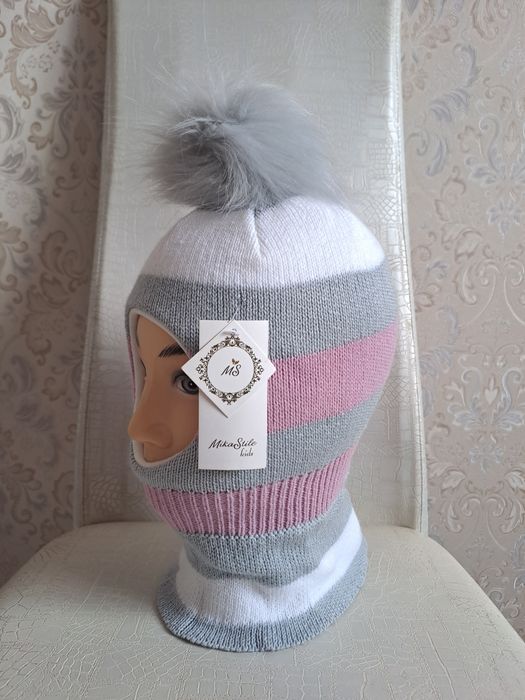 Зимняя детская шапка новая