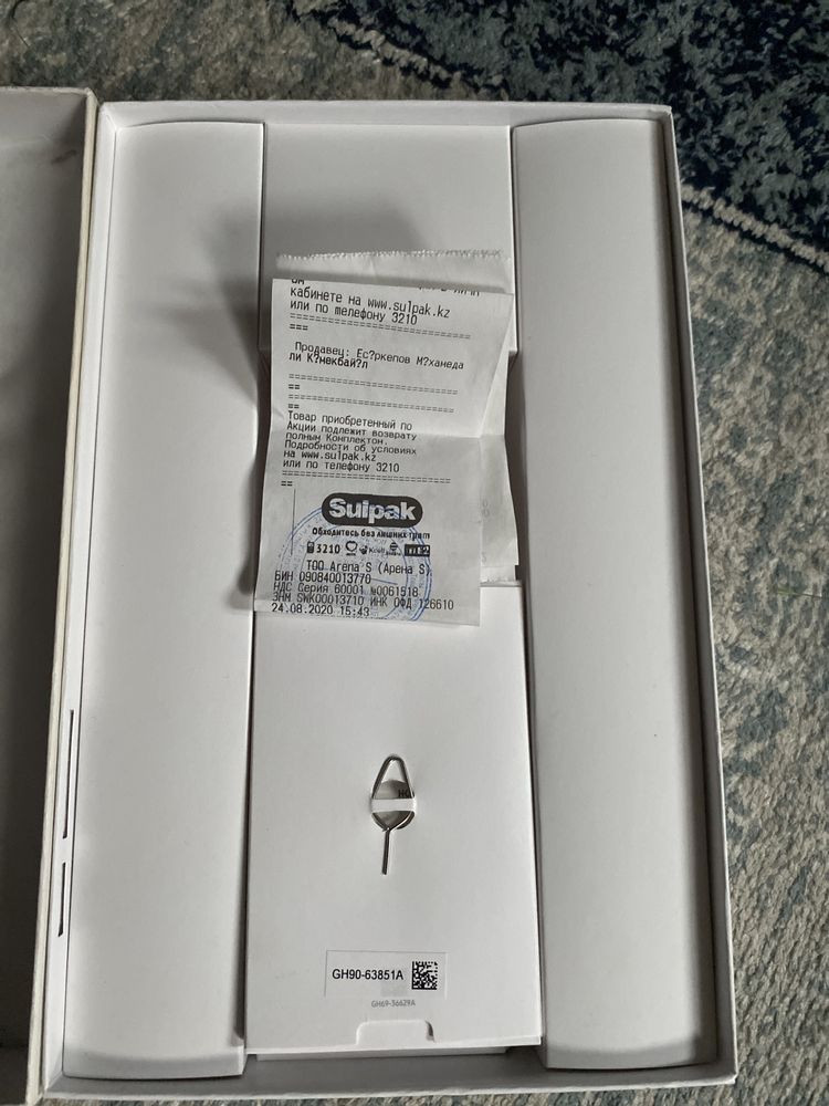 Планшет samsung tab s6 lite