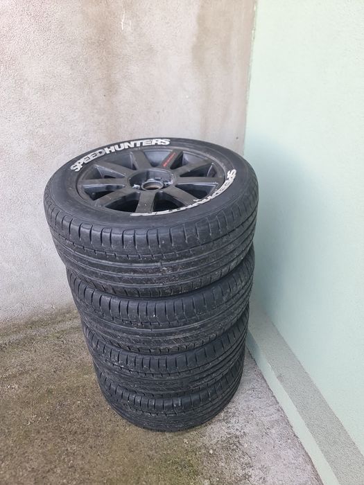 Vând jante 16 aliaj negre sportive 5x112,se potrivesc pe Skoda, Volksw