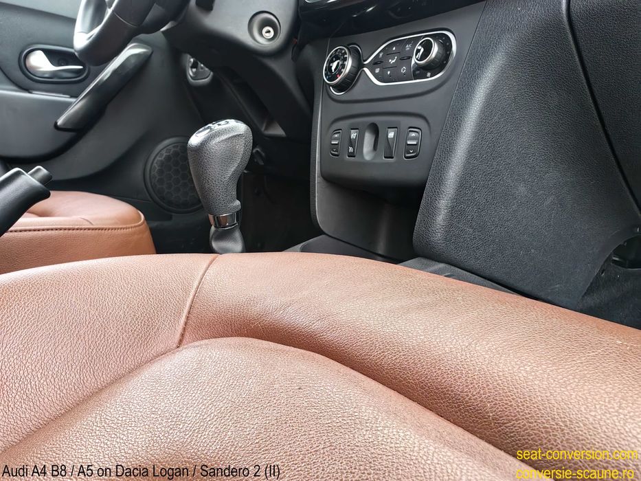 Sistem adaptare scaune de Audi A4 B8 pe Logan Duster Sandero