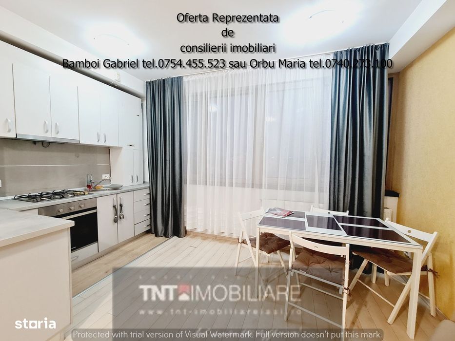 Apartament 1 cameră de închiriat în zona Tatarasi Sud - bloc nou
