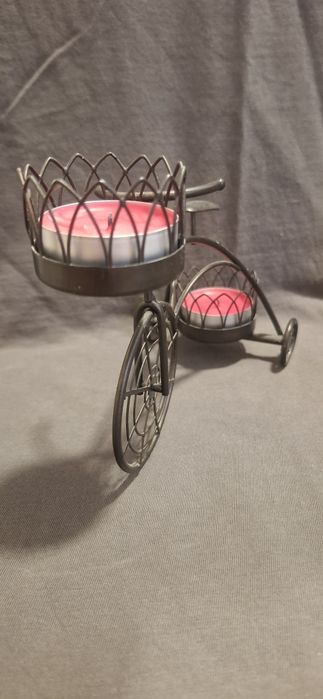 Свещник "Винтидж велосипед"