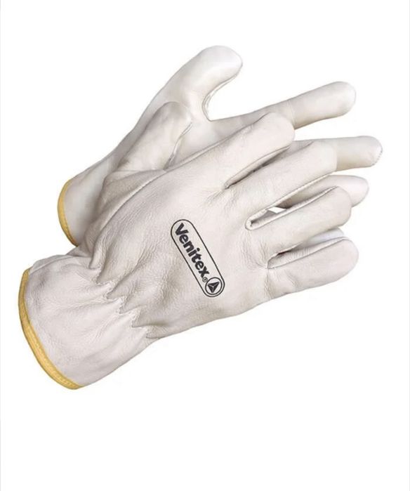 Перчатки  рабочие кожа зимние