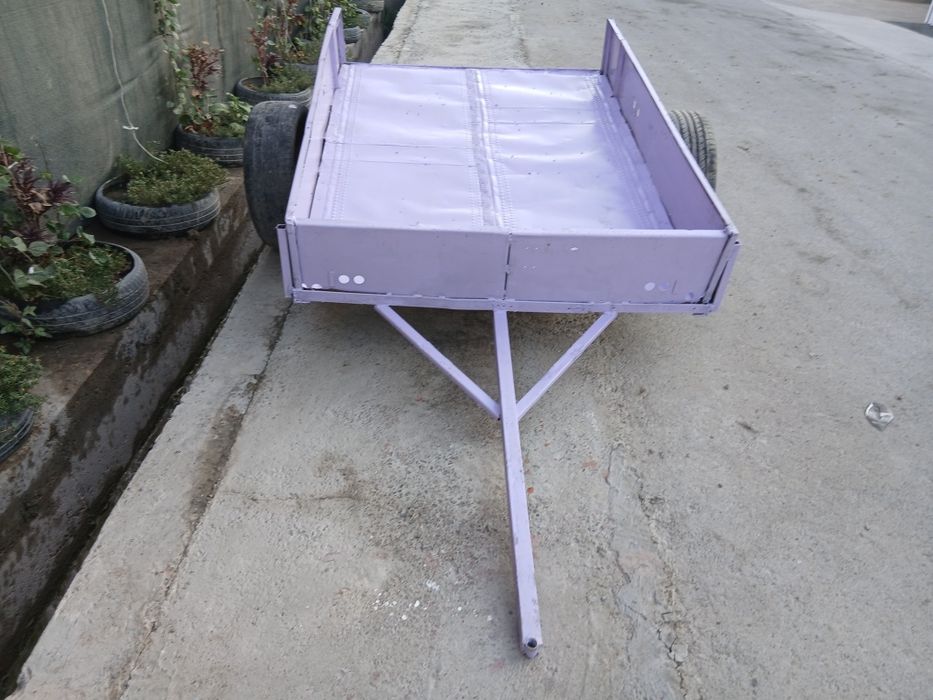 Мотоблк притцеп тележка