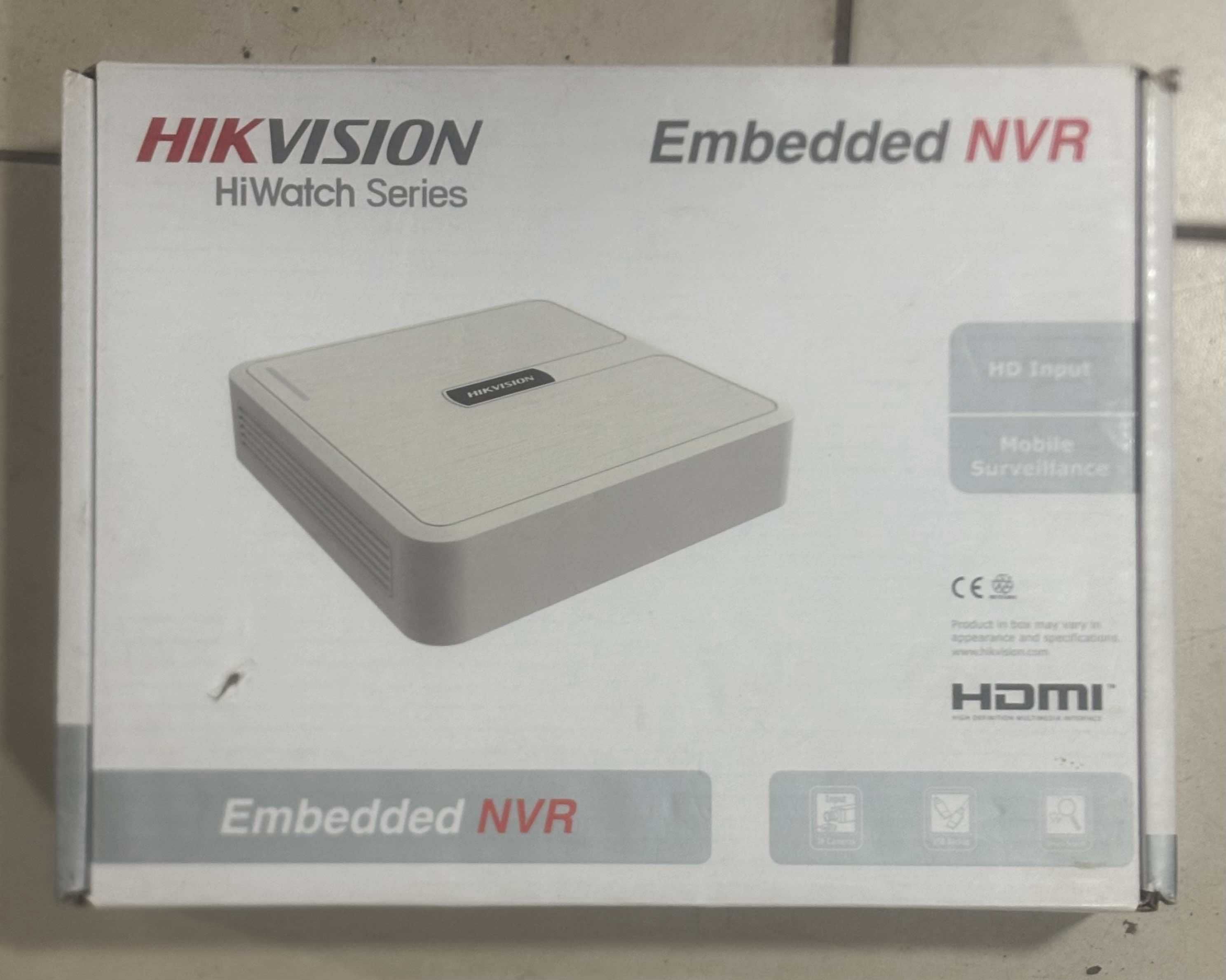 NVR 4-канален PoE Hikvision HWN-2104H-4P(C), серия Hiwatch