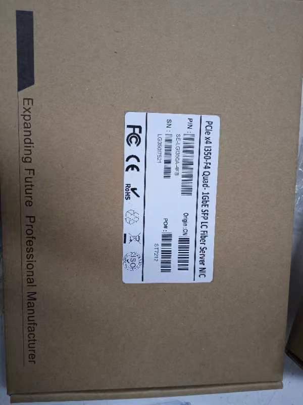 Сетевая карта Intel i350 4x 1 ge SFP