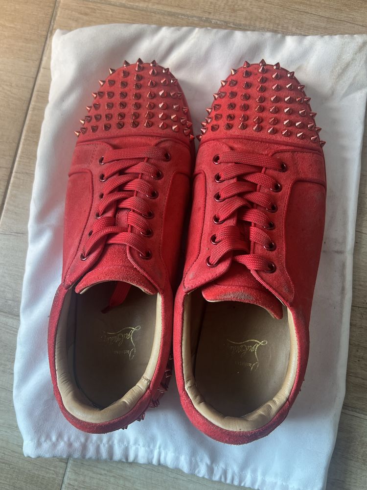 Червени Louboutin КАТО НОВИ!