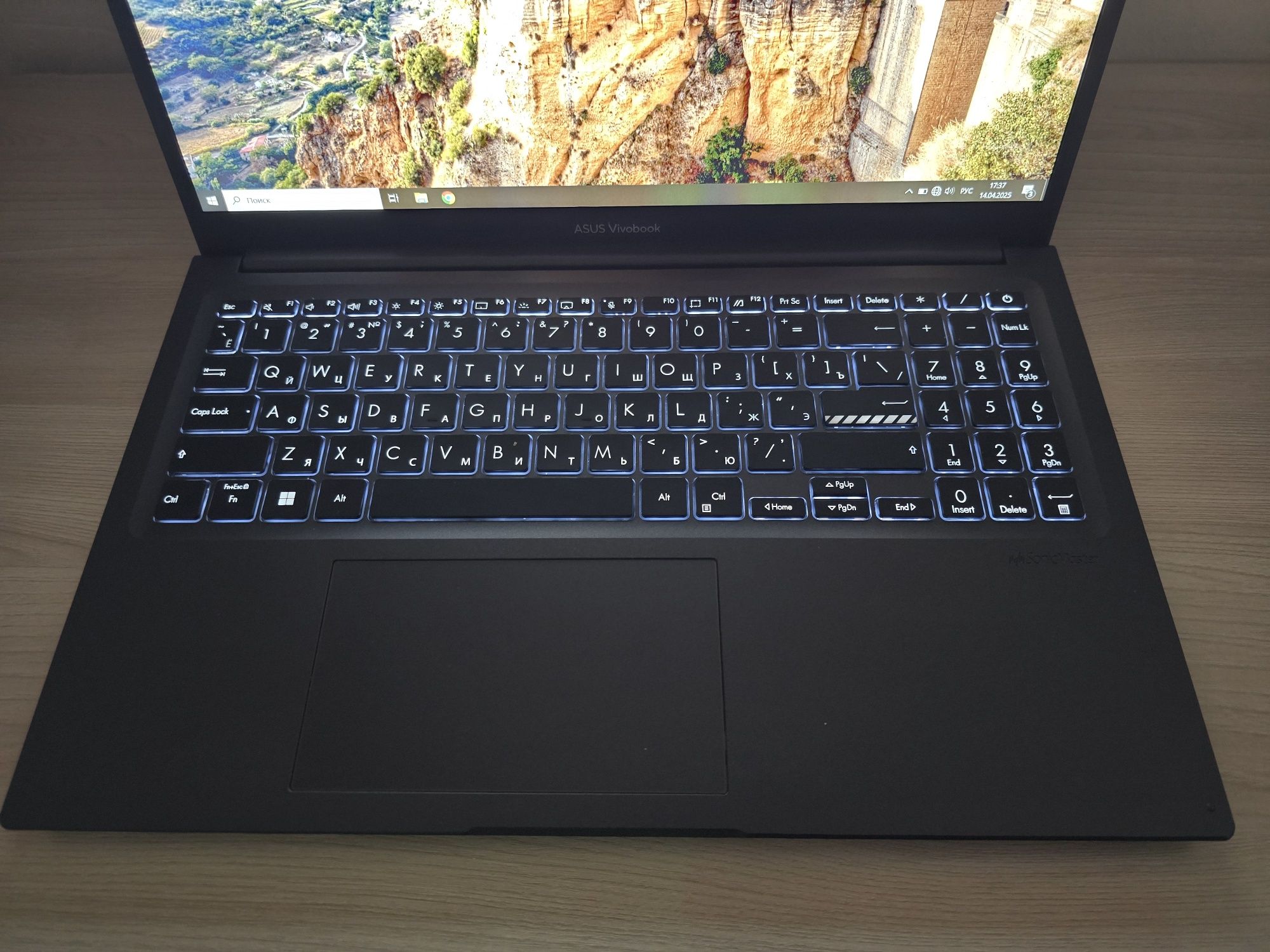 Asus vivobook i3 12 поколения, 16гб ddr4 озу, 512гб ссд m2