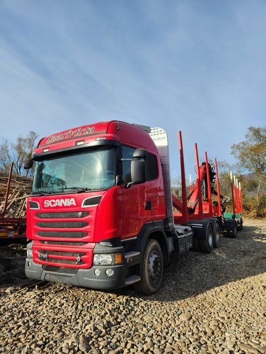 Forestiera  Scania R730,  diferite piese macarale forestiere