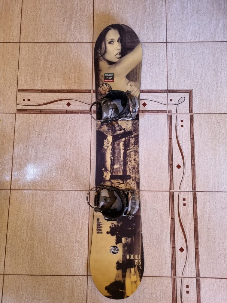 Placa snowboard Nitro 155 cu legaturi