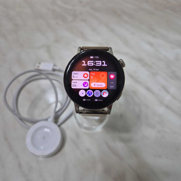 SmartWatch Huawei GT3 A36 - MIL-B19 Auriu incarcator Zeus Amanet 33348