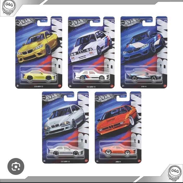 Hot wheels bmw set
