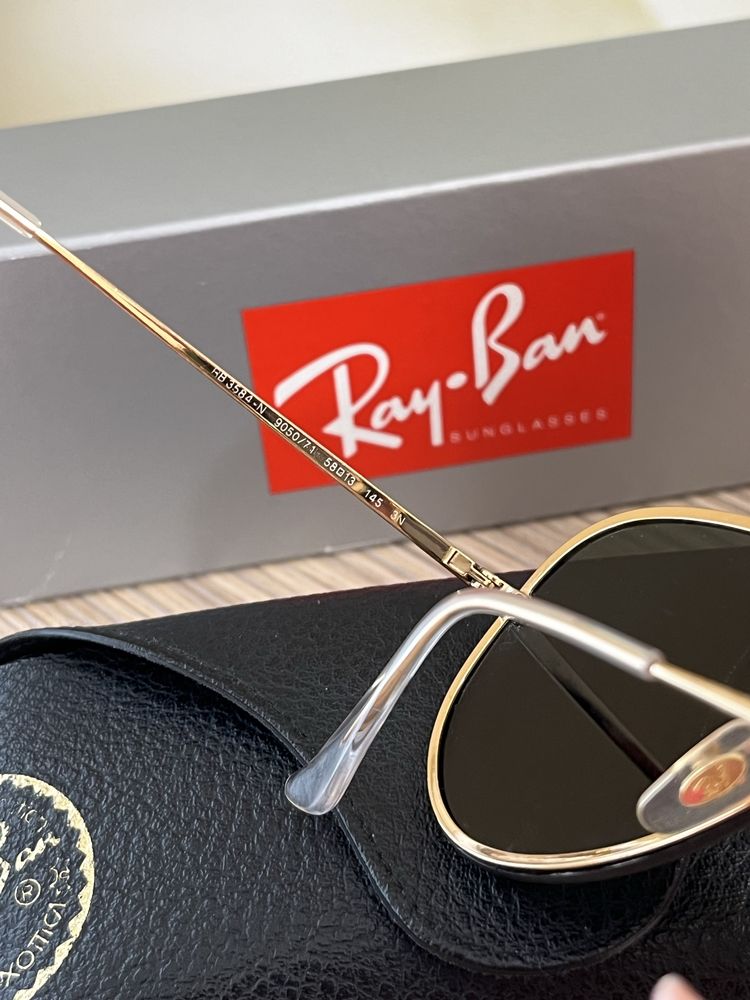 Дамски слънчеви очила Ray-Ban оригинални RB 3584N 9050/71  Pilot