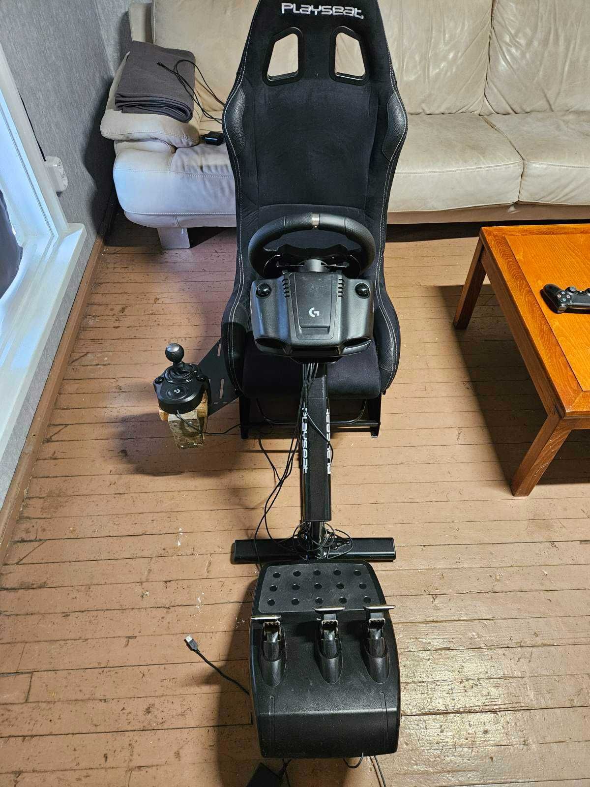 Симулатор playseat evolution и logitech G923